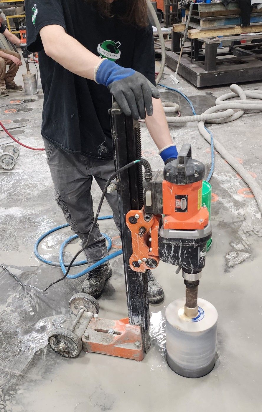 كور تخريم الخرسانة جدة